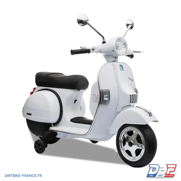 Scooter électrique enfant piaggio vespa px150 Blanc, photo 1 sur Dirt Bike France