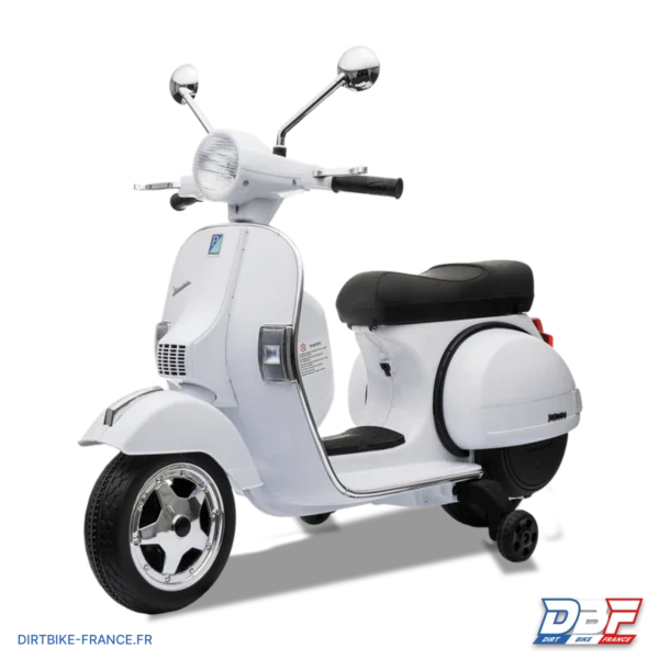 Scooter électrique enfant piaggio vespa px150 Blanc, photo 2 sur Dirt Bike France