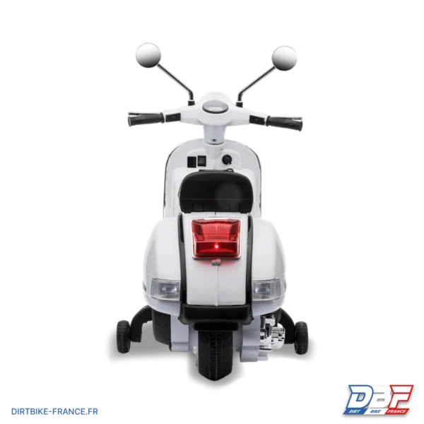 Scooter électrique enfant piaggio vespa px150 Blanc, photo 4 sur Dirt Bike France