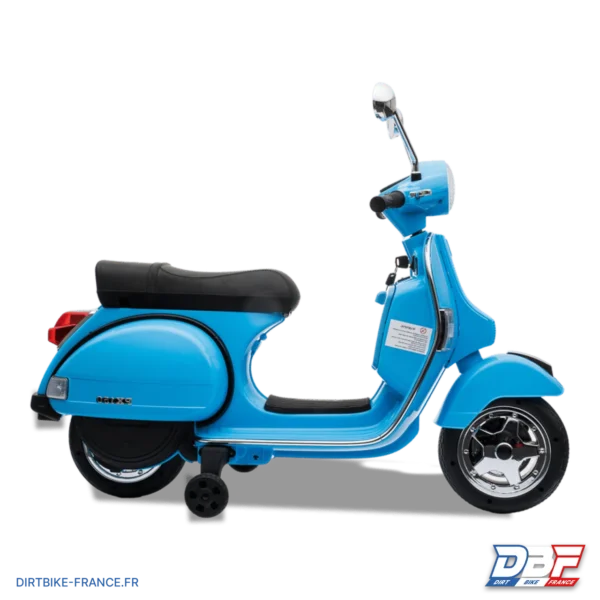 Scooter électrique enfant piaggio vespa px150 Bleu, photo 5 sur Dirt Bike France