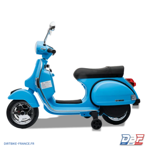 Scooter électrique enfant piaggio vespa px150 Bleu, photo 6 sur Dirt Bike France
