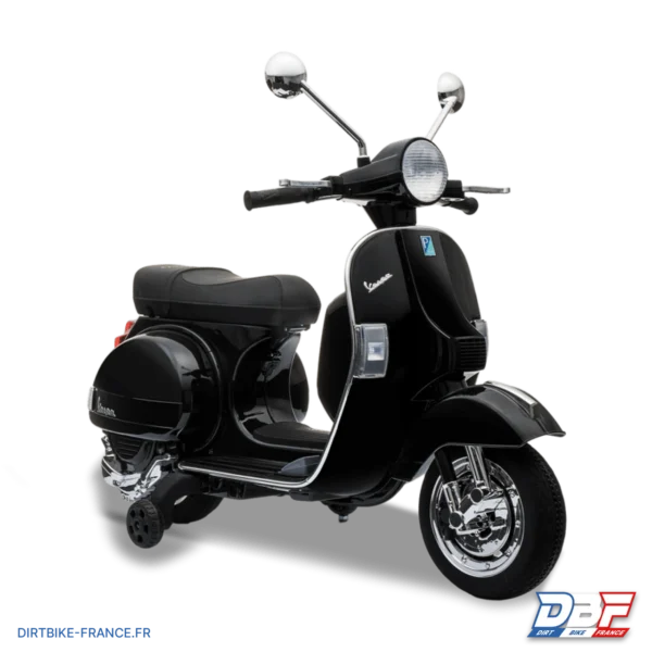 Scooter électrique enfant piaggio vespa px150 Noir, photo 1 sur Dirt Bike France