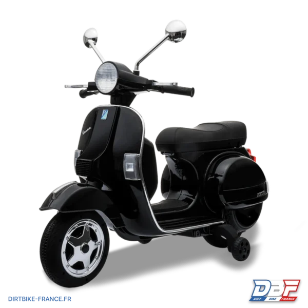 Scooter électrique enfant piaggio vespa px150 Noir, photo 5 sur Dirt Bike France