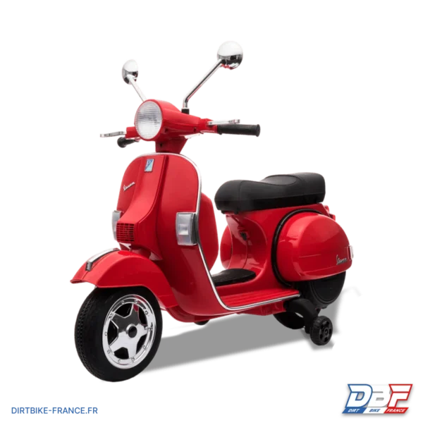 Scooter électrique enfant piaggio vespa px150 Rouge, photo 2 sur Dirt Bike France