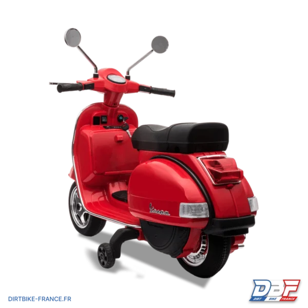 Scooter électrique enfant piaggio vespa px150 Rouge, photo 4 sur Dirt Bike France