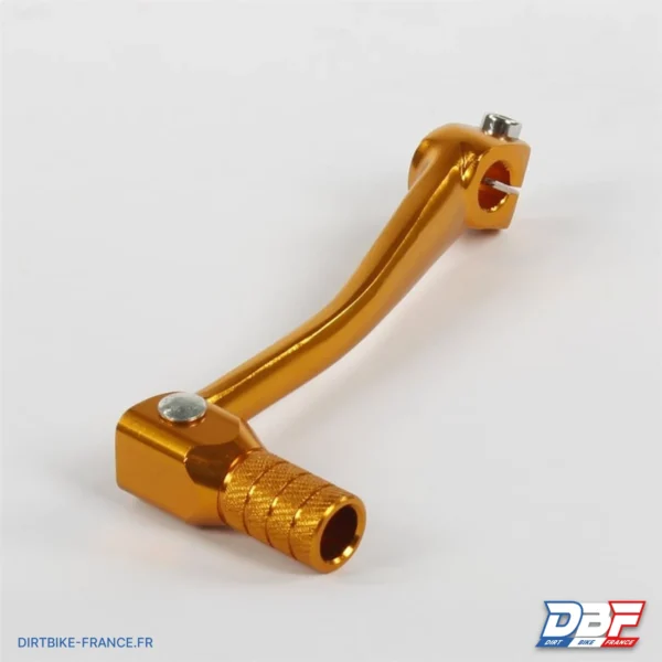 Selecteur de vitesse aluminium Or, photo 1 sur Dirt Bike France