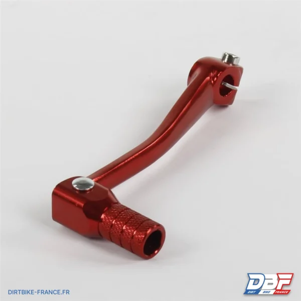 Selecteur de vitesse aluminium Rouge, photo 1 sur Dirt Bike France