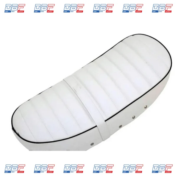 Selle complete dax skyteam blanche liseret noir, PIECES DETACHEES Dirt Bike France