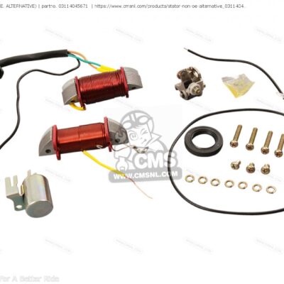 STATOR KIT (NON O.E. ALTERNATIVE) | partno. 03114045671  | https://www.cmsnl.com/products/stator-non-oe-alternative_03114045671/CMS – Parts For A Better Ridecmsnl.com