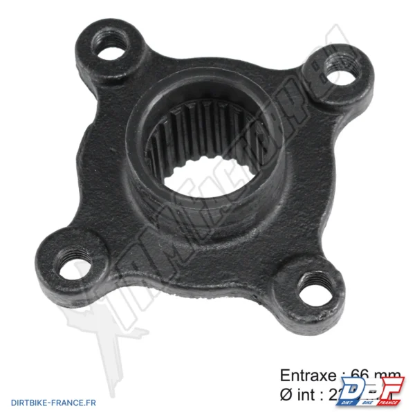 SUPPORT ARRIERE DISQUE / COURONNE POCKET QUAD 110, photo 2 sur Dirt Bike France