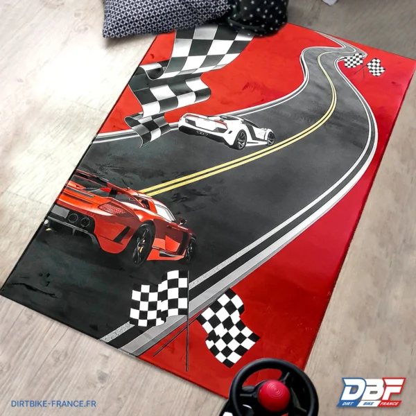 Tapis AUDI chambre enfant, photo 3 sur Dirt Bike France
