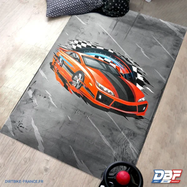 Tapis FAST AND FURIOUS chambre enfant, photo 3 sur Dirt Bike France
