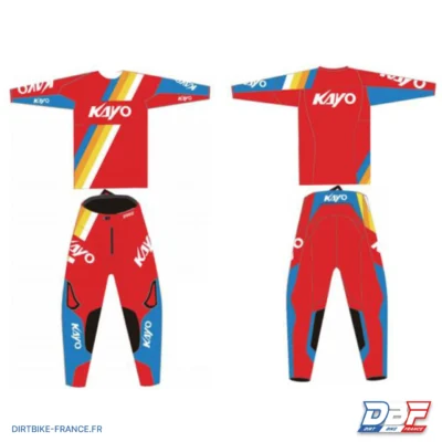 Tenue KAYO maillot + pantalon enfant, photo 1 sur Dirt Bike France