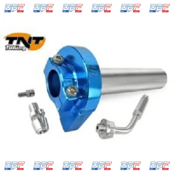 Tirage rapide alu reglable bleu anodise, FREINAGE-GUIDON DIRTBIKE Dirt Bike France