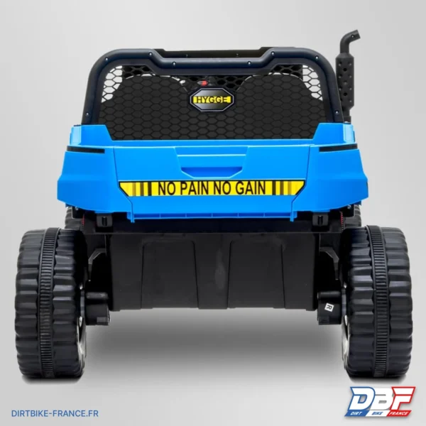 Tracteur électrique enfant 6x6 avec benne basculante Bleu, photo 4 sur Dirt Bike France