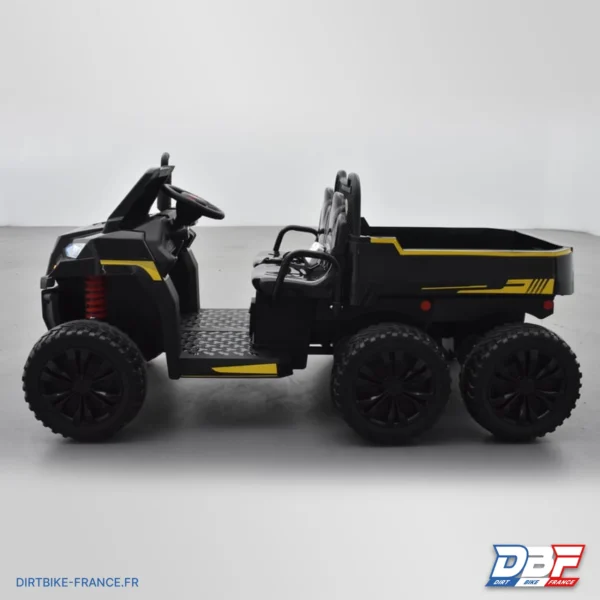 Tracteur électrique enfant 6x6 avec benne basculante Noir, photo 5 sur Dirt Bike France