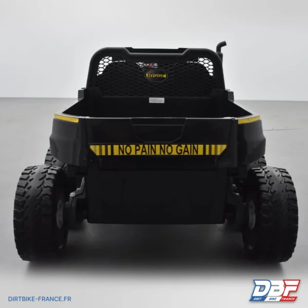 Tracteur électrique enfant 6x6 avec benne basculante Noir, photo 6 sur Dirt Bike France