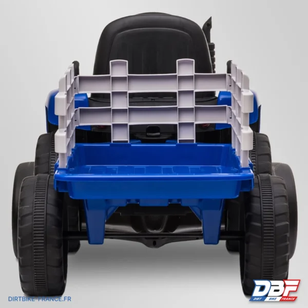 Tracteur électrique enfant avec remorque Bleu, photo 5 sur Dirt Bike France