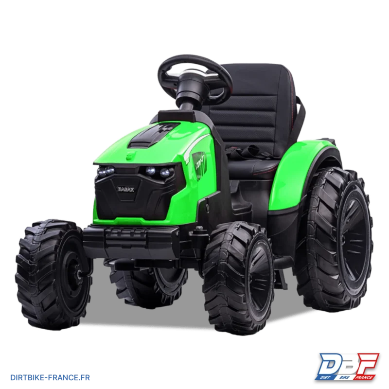 Tracteur électrique enfant bigwil Vert, Dirt Bike France - Photo N°2