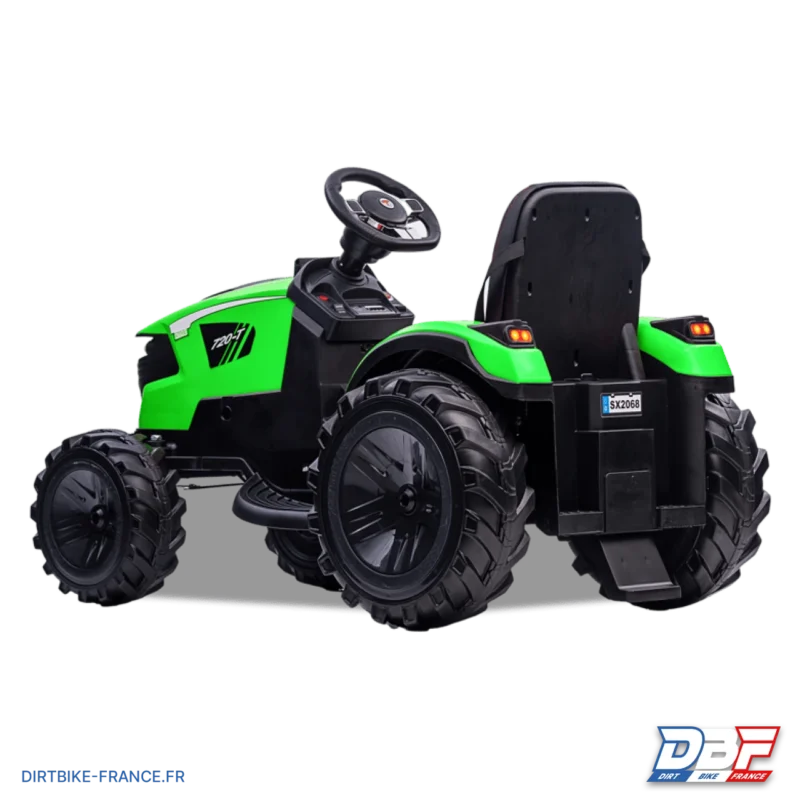 Tracteur électrique enfant bigwil Vert, Dirt Bike France - Photo N°4