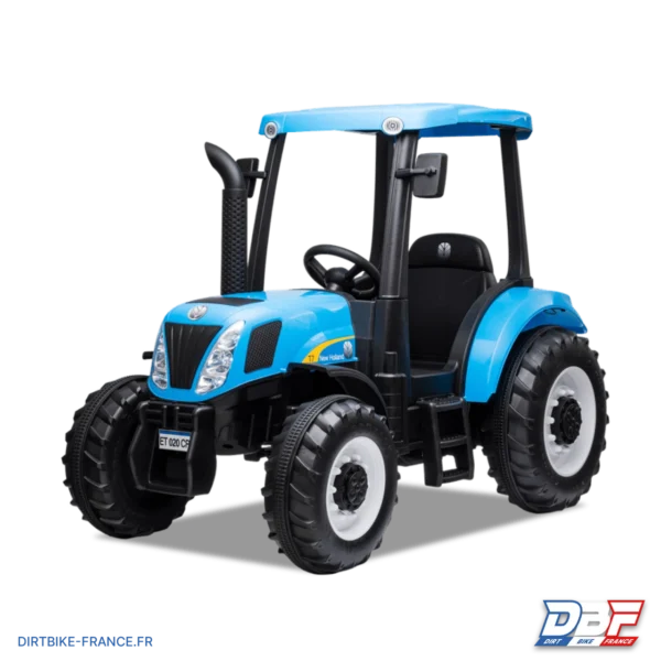 Tracteur électrique enfant new holland t7 Bleu, photo 2 sur Dirt Bike France