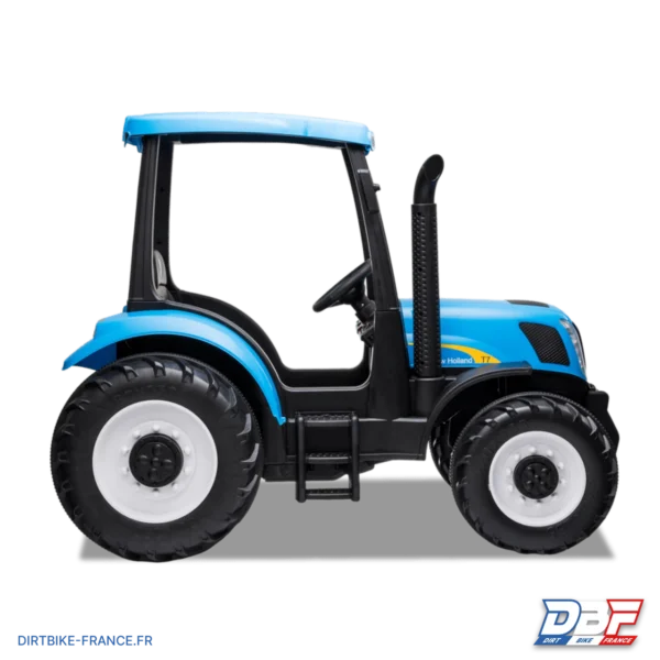 Tracteur électrique enfant new holland t7 Bleu, photo 5 sur Dirt Bike France