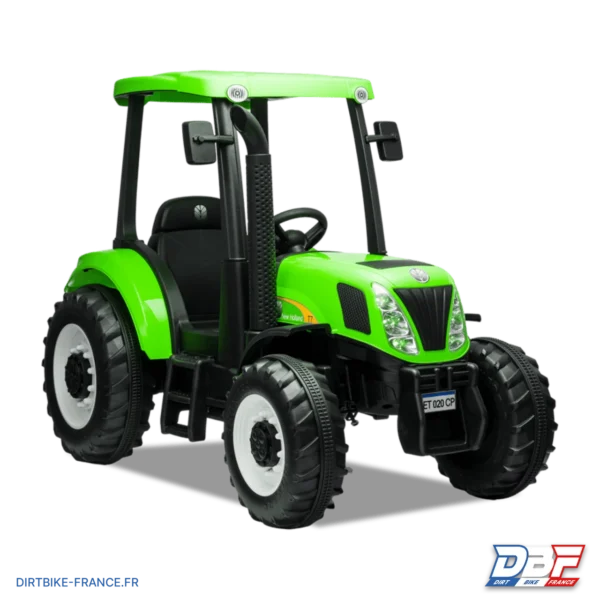 Tracteur électrique enfant new holland t7 Vert, photo 1 sur Dirt Bike France