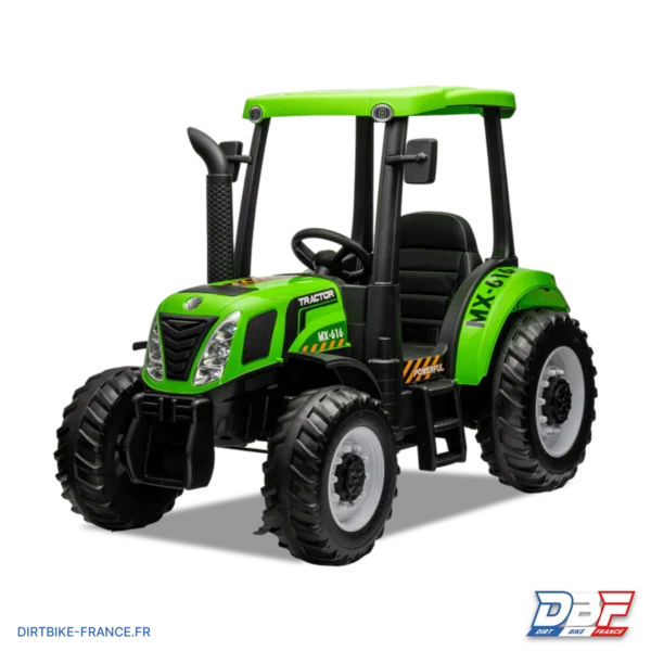 Tracteur électrique enfant new holland t7 Vert, photo 2 sur Dirt Bike France