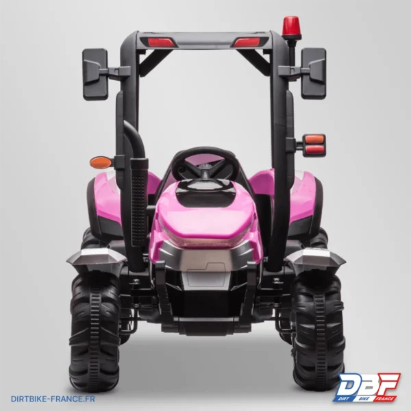 Tracteur enfant électrique agricole xl avec remorque Rose, photo 2 sur Dirt Bike France