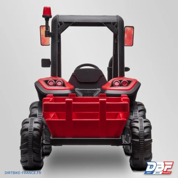 Tracteur enfant électrique agricole xl avec remorque Rouge, photo 4 sur Dirt Bike France