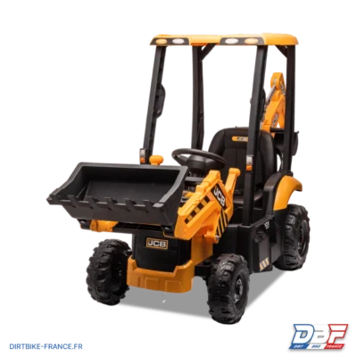 Tractopelle électrique enfant jcb 12v Jaune, photo 2 sur Dirt Bike France