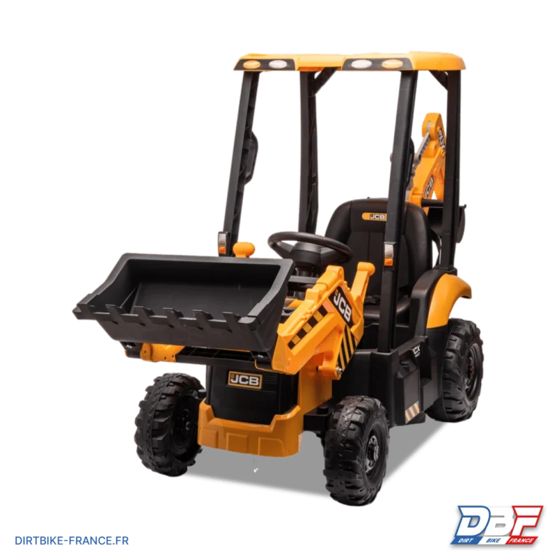 Tractopelle électrique enfant jcb 12v Jaune, Dirt Bike France - Photo N°2