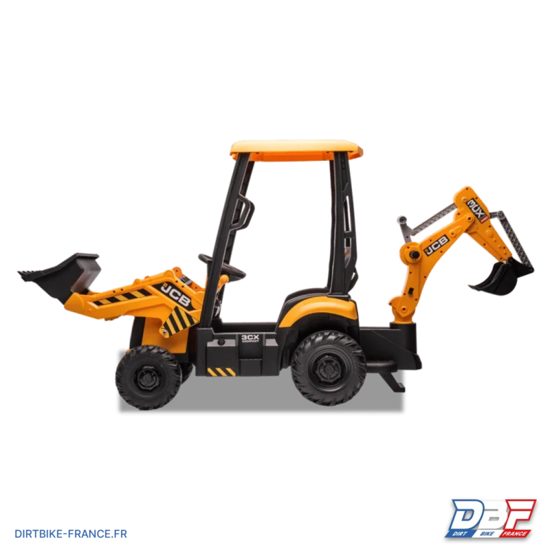 Tractopelle électrique enfant jcb 12v Jaune, Dirt Bike France - Photo N°4