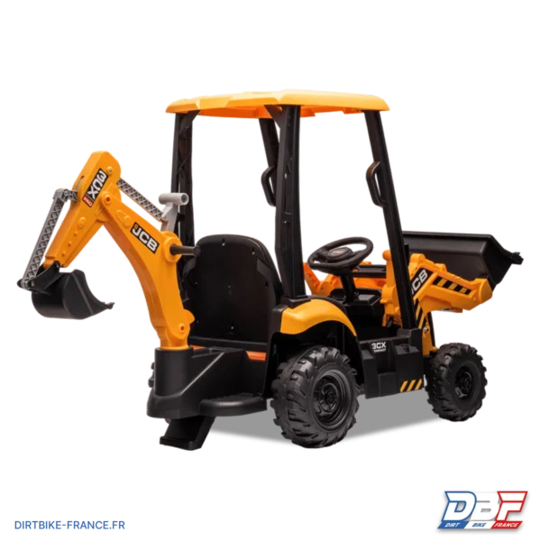 Tractopelle électrique enfant jcb 12v Jaune, photo 6 sur Dirt Bike France