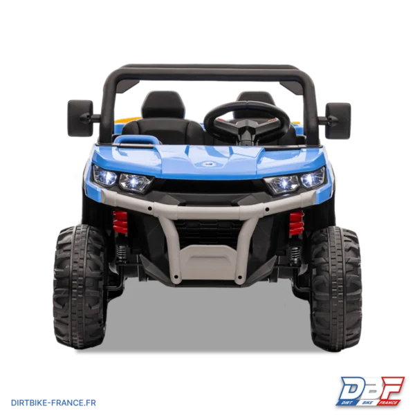 Utilitaire électrique enfant 6x6 avec benne basculante Bleu, photo 3 sur Dirt Bike France