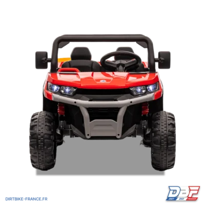 Utilitaire électrique enfant 6x6 avec benne basculante Rouge , photo 3 sur Dirt Bike France