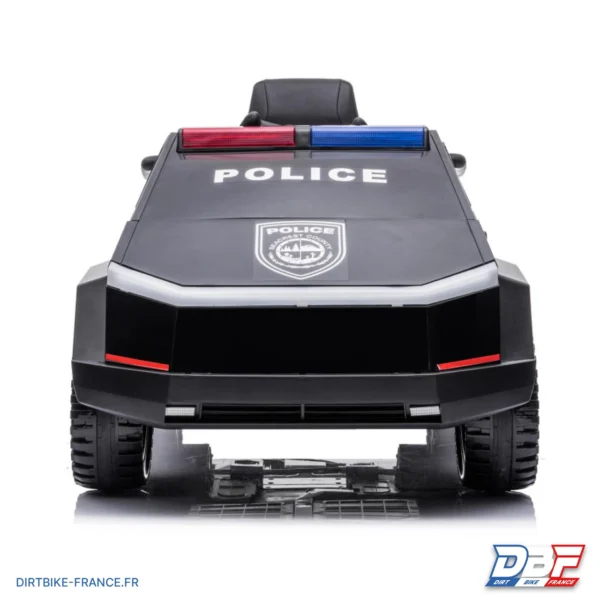 Voiture électrique enfant 12V, Tesla Cybertruck Police, photo 1 sur Dirt Bike France