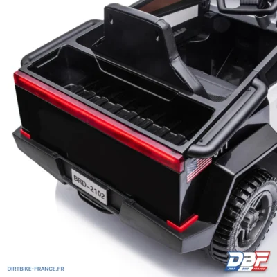 Voiture électrique enfant 12V, Tesla Cybertruck Police, photo 6 sur Dirt Bike France