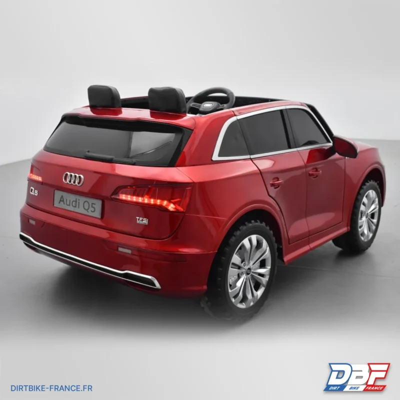 Voiture électrique enfant audi q5 tfsi 24v 2 places Rouge, Dirt Bike France - Photo N°5