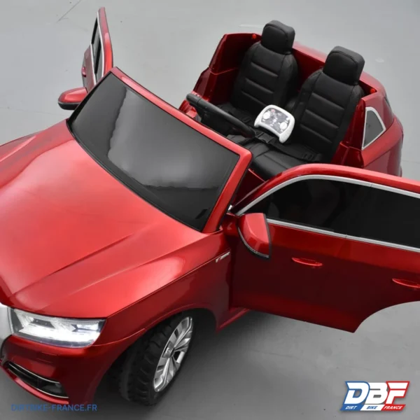 Voiture électrique enfant audi q5 tfsi 24v 2 places Rouge, photo 9 sur Dirt Bike France