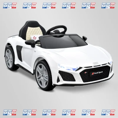 Voiture électrique enfant audi r8 performance 12v Blanc Dirt Bike France