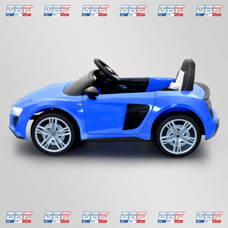 Voiture électrique enfant audi r8 performance 12v Bleu, Dirt Bike France - Photo N°10