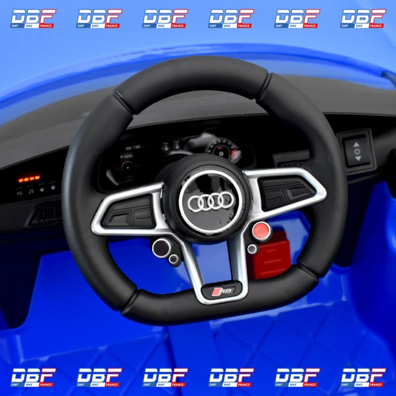 Voiture électrique enfant audi r8 performance 12v Bleu, Dirt Bike France - Photo N°15