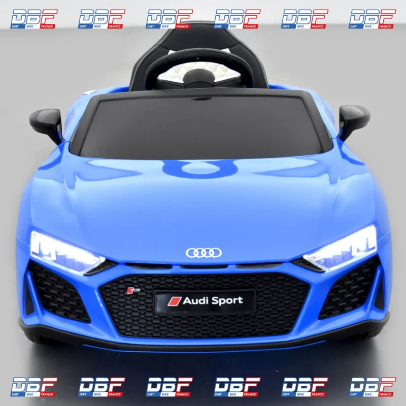 Voiture électrique enfant audi r8 performance 12v Bleu, Dirt Bike France - Photo N°5