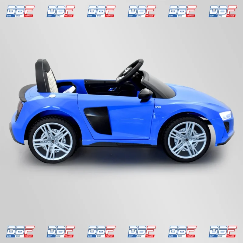 Voiture électrique enfant audi r8 performance 12v Bleu, Dirt Bike France - Photo N°9