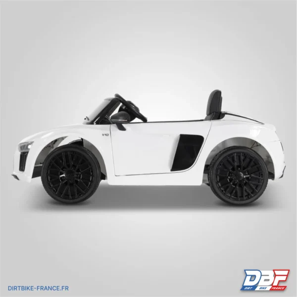 Voiture électrique enfant audi r8 spyder Blanc, photo 8 sur Dirt Bike France