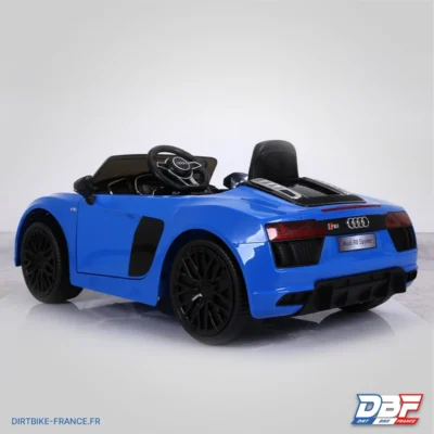 Voiture électrique enfant audi r8 spyder Bleu, photo 6 sur Dirt Bike France