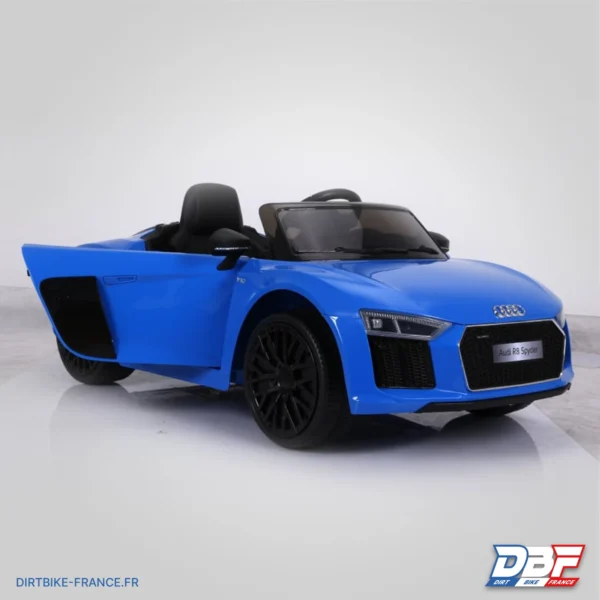 Voiture électrique enfant audi r8 spyder Bleu, photo 8 sur Dirt Bike France