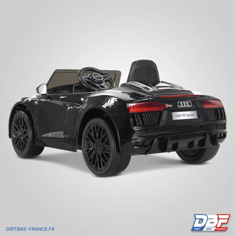 Voiture électrique enfant audi r8 spyder Noir, Dirt Bike France - Photo N°6
