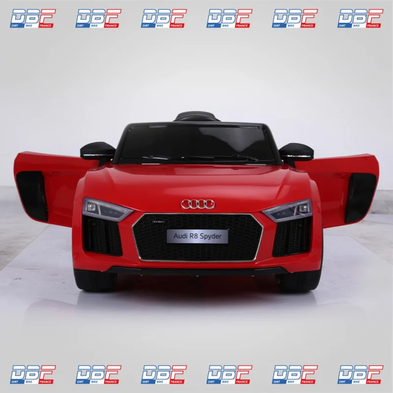 Voiture électrique enfant audi r8 spyder Rouge, Dirt Bike France - Photo N°10